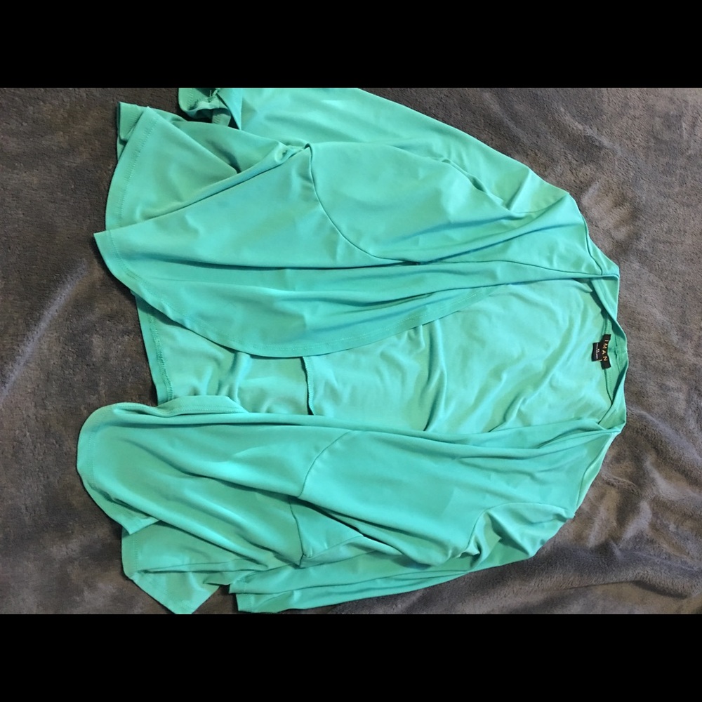 Nice teal cardigan